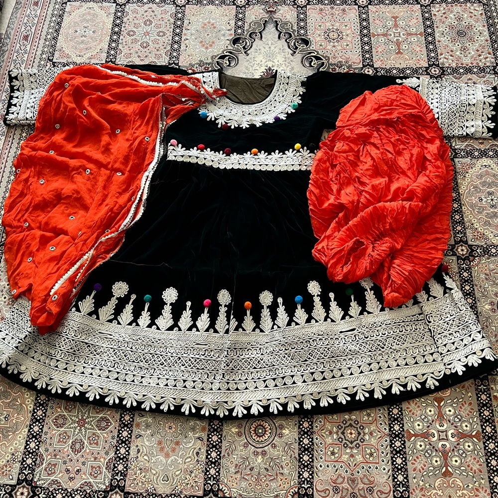 Afghani Charma/ Gaand Afghani Dress